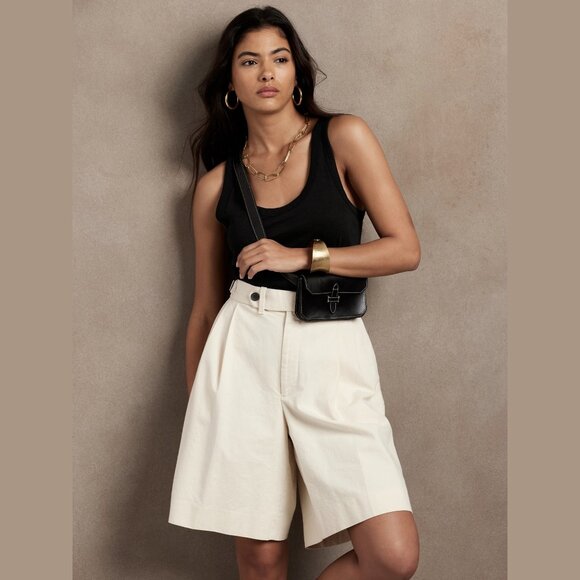 Banana Republic Cotton Modal tank black XL - Picture 2 of 6